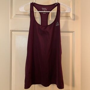 Medium Dark purple Les Mills Reebok workout tank